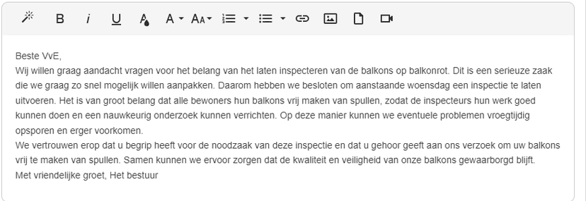Door AI uitgebreide tekst