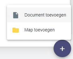 Klik op plusteken en kies document toevoegen