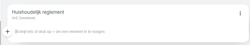 Lege module bij eerste keer openen