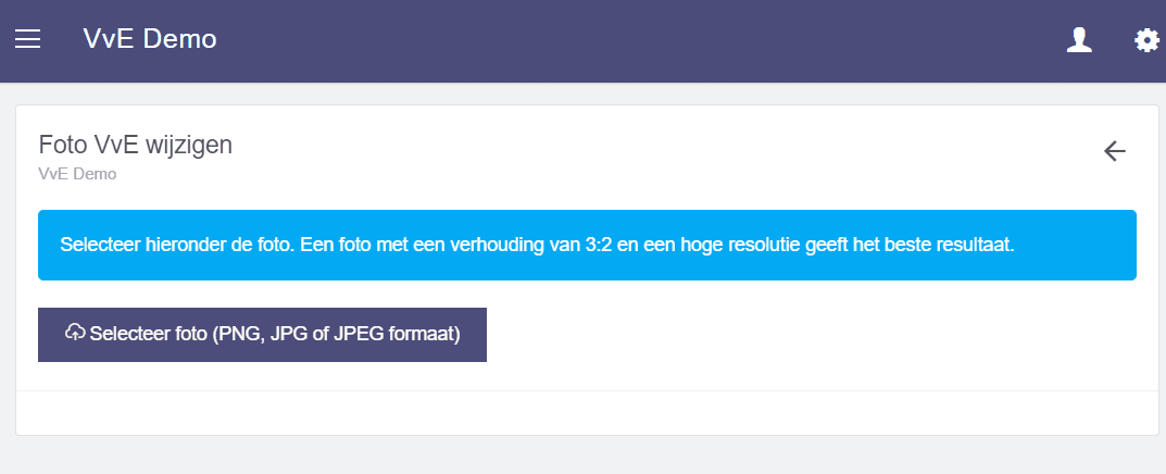 Stap 3: Nieuwe foto zichtbaar op homepage