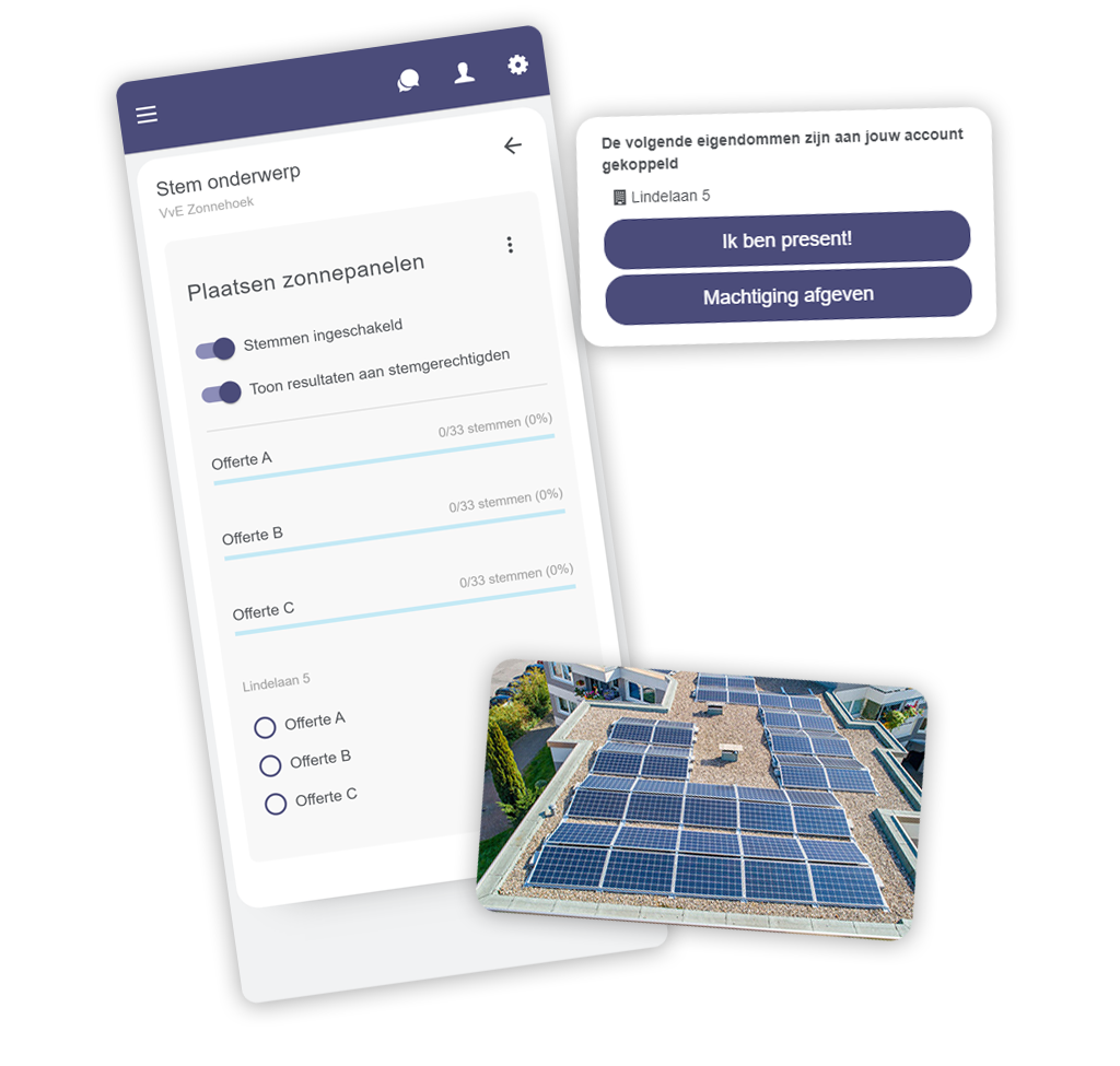 VvE App Digitaal Stemmen